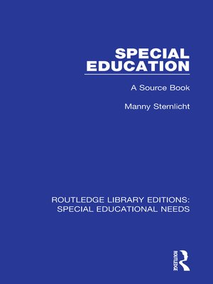 cover image of Special Education
